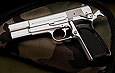 Browning Hi-Power MkII Stainless Silver